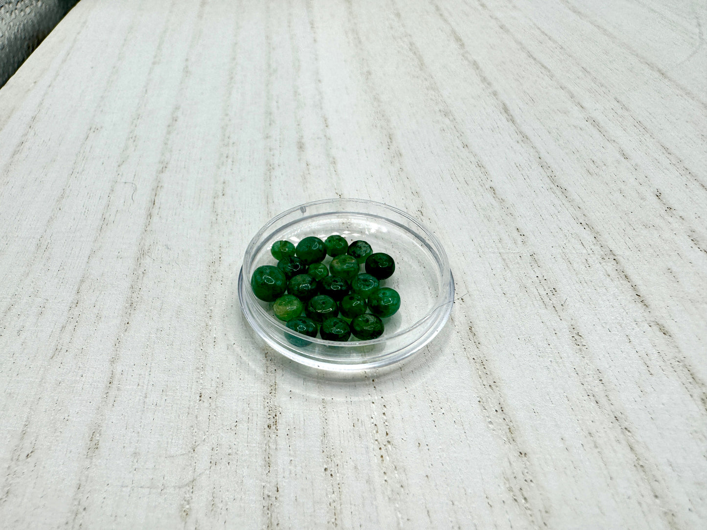 Antique Emerald Beads Parcel