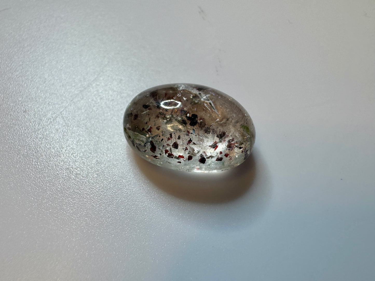 Oval Cut Cabochon Strawberry Quartz Gemstone