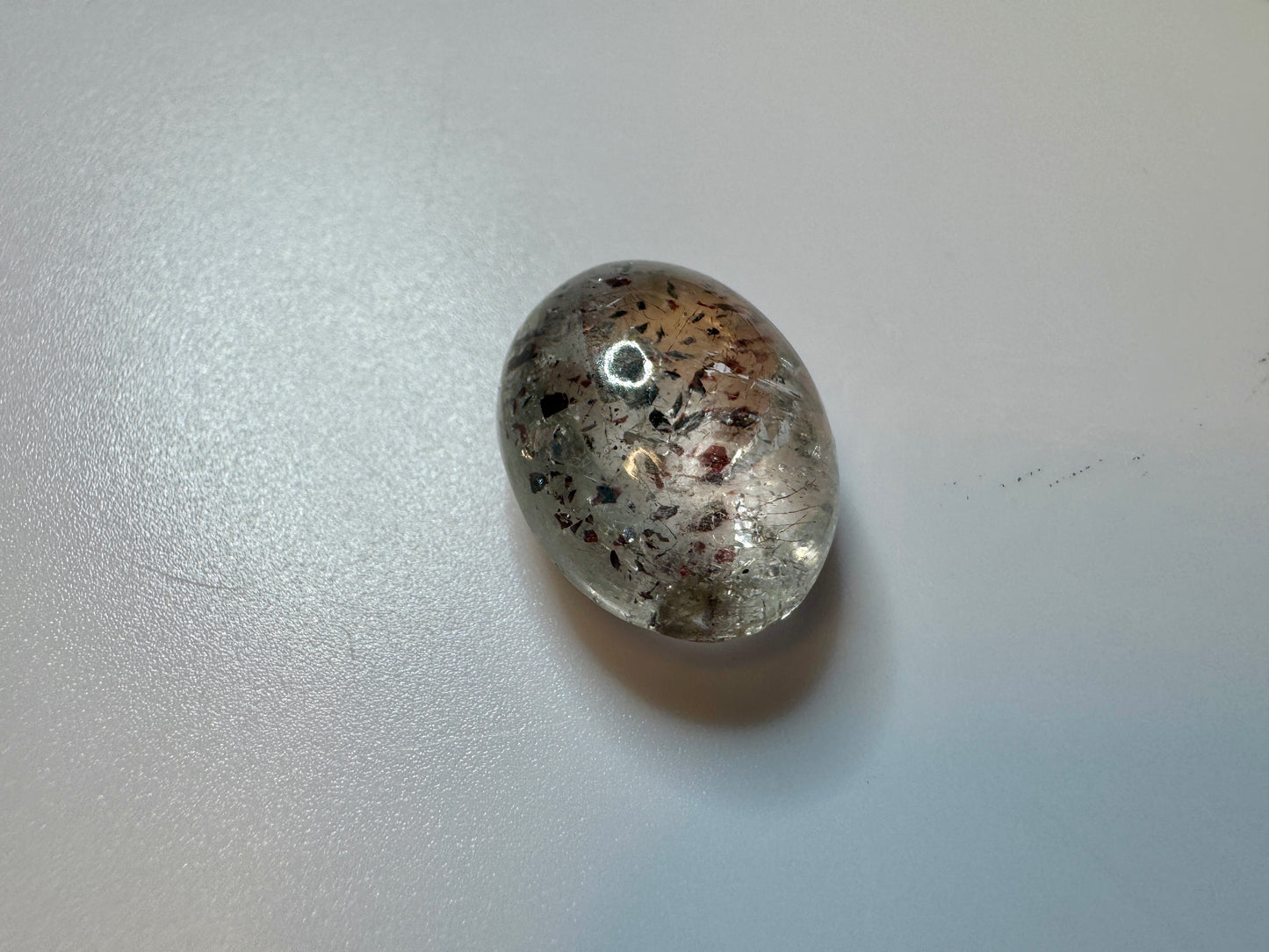 Oval Cut Cabochon Strawberry Quartz Gemstone