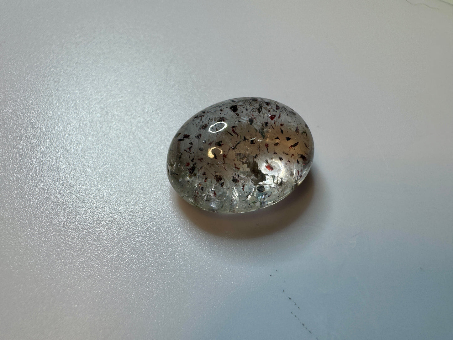 Oval Cut Cabochon Strawberry Quartz Gemstone