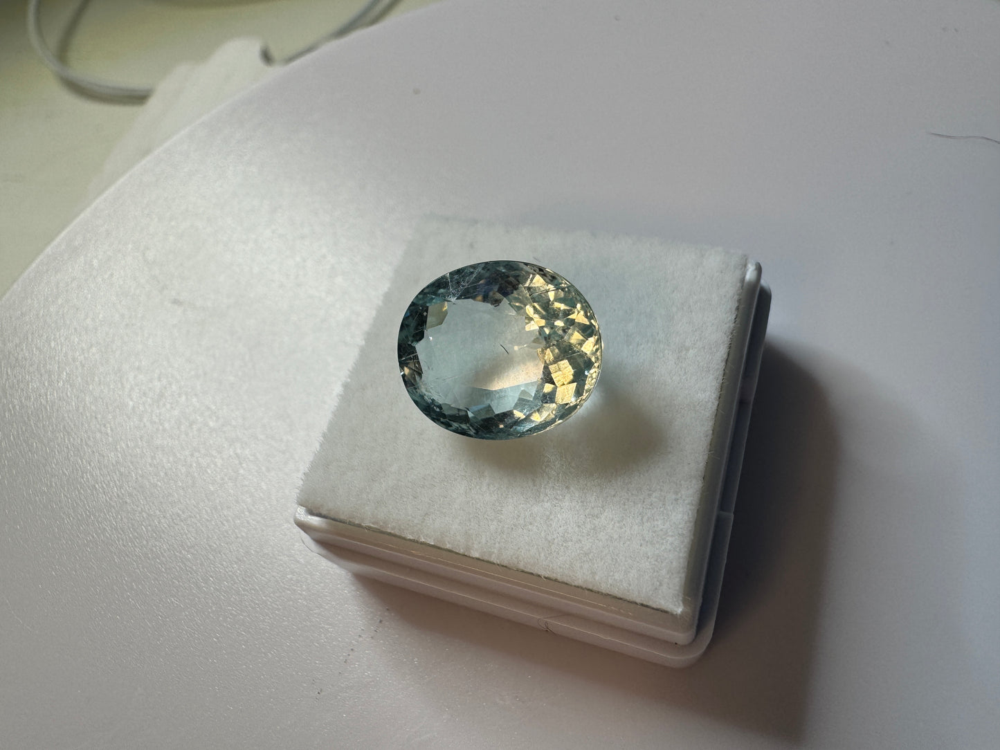 Stunning Oval Cut Aquamarine