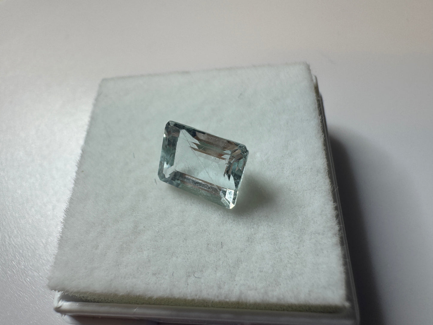 Fine Emerald Cut Aquamarine