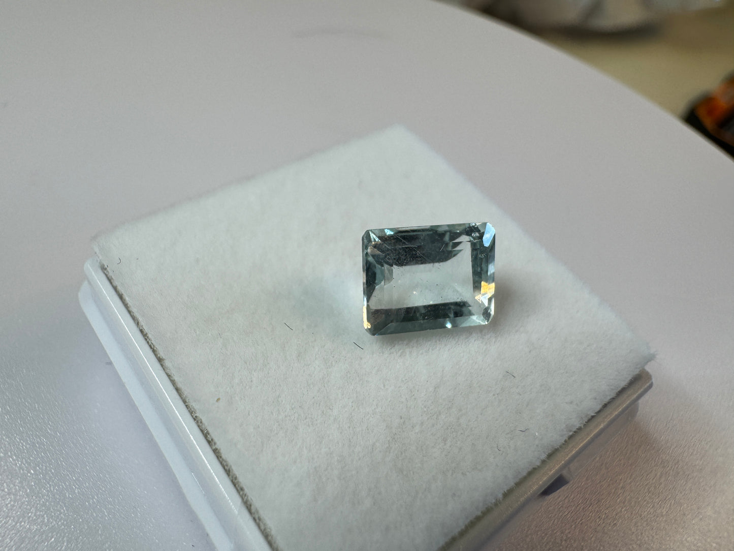 Fine Emerald Cut Aquamarine