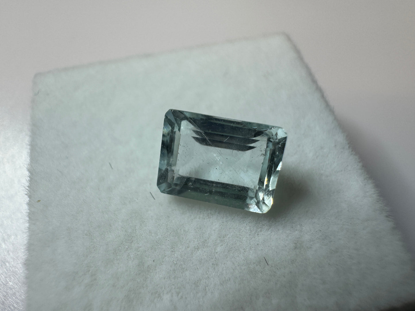 Fine Emerald Cut Aquamarine