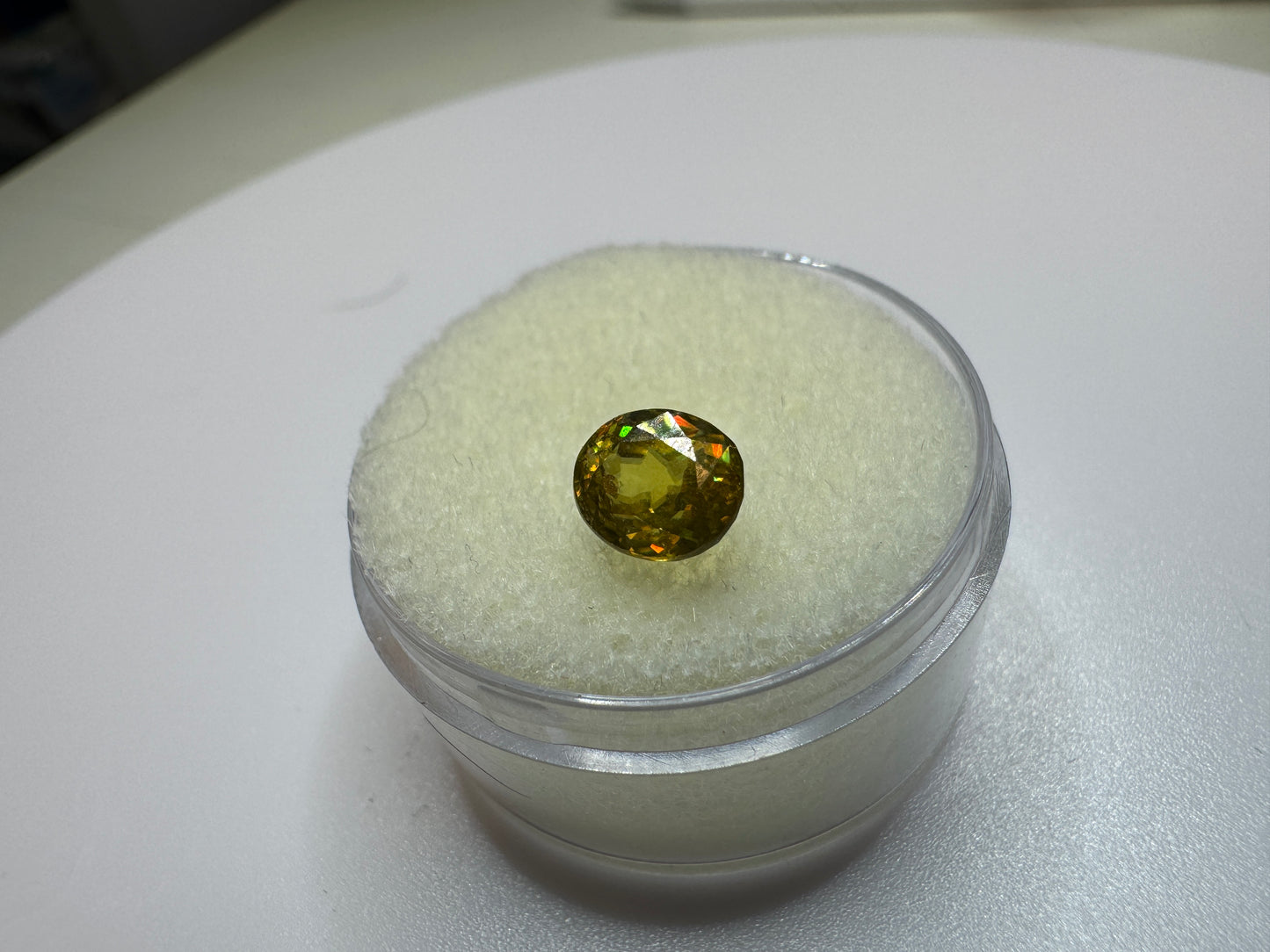 Oval Cut Titanite (aka Sphene)