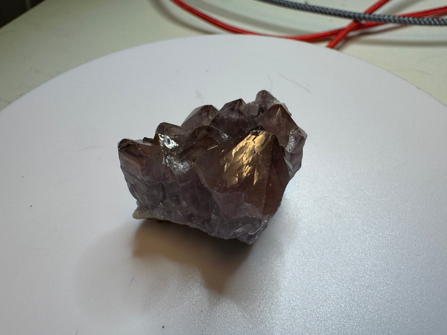 Natural Amethyst Crystal Cluster Specimen (26g)