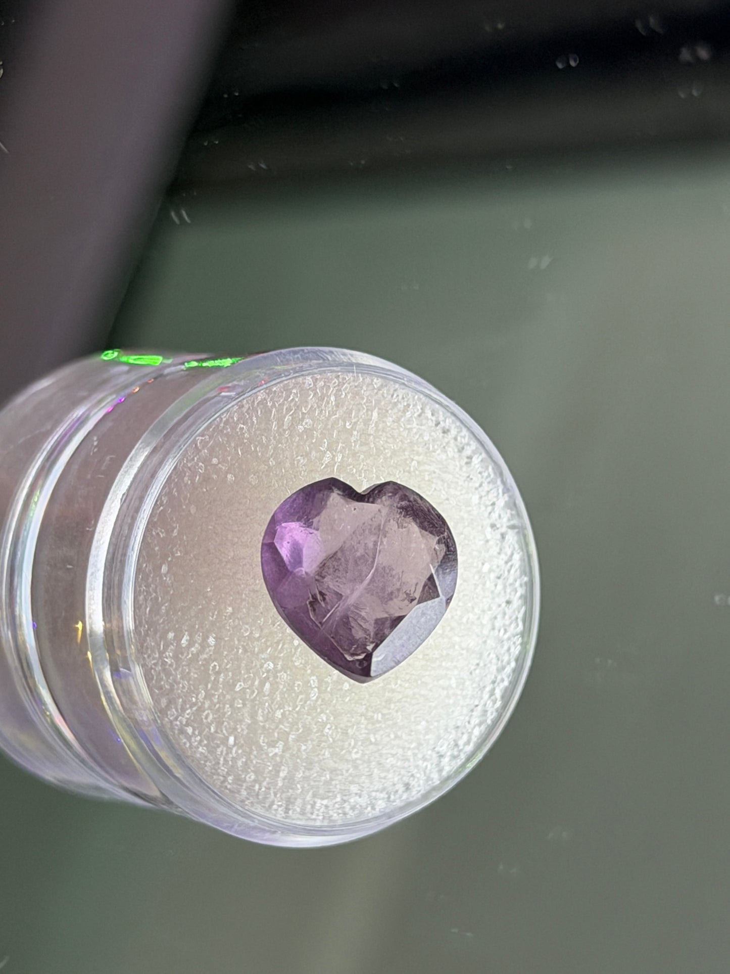 4.50ct Natural Amethyst – 11.5mm Heart Cut Faceted Lavender Purple Gemstone for Jewelry