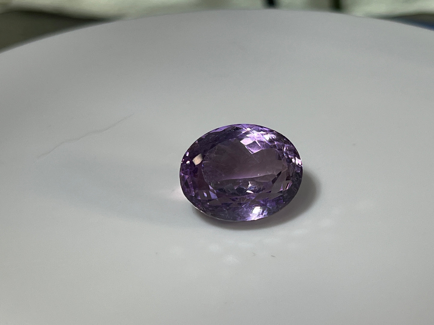 Stunning 23.25 carat AAA Quality Oval Amethyst Gemstone