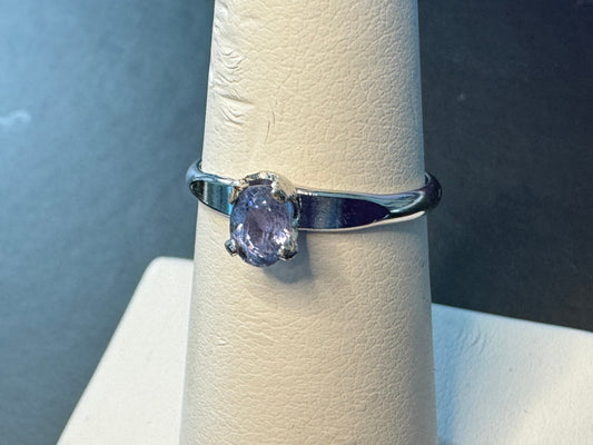 0.25 ct Blue Sapphire Solitaire Ring