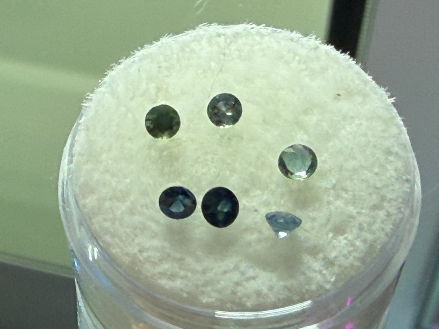 Multicolor Sapphire Parcel w/ 6 Fantastic Stones