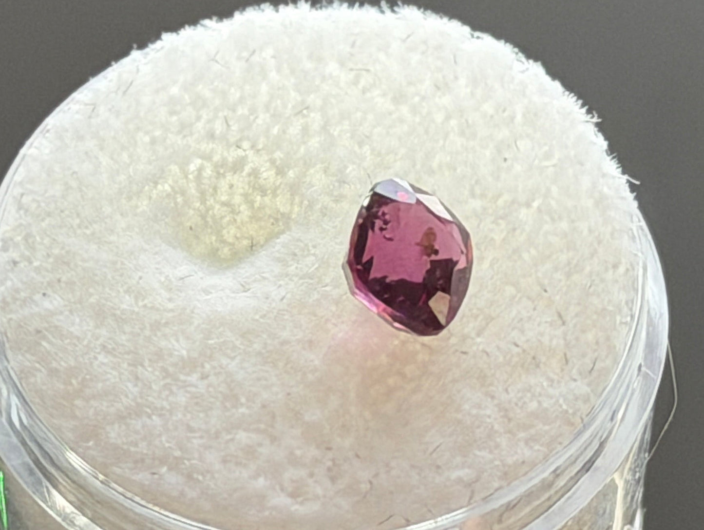 1.40ct Natural Pink Tourmaline – 6.5x5.5mm Oval Faceted Gemstone for Jewelry Making