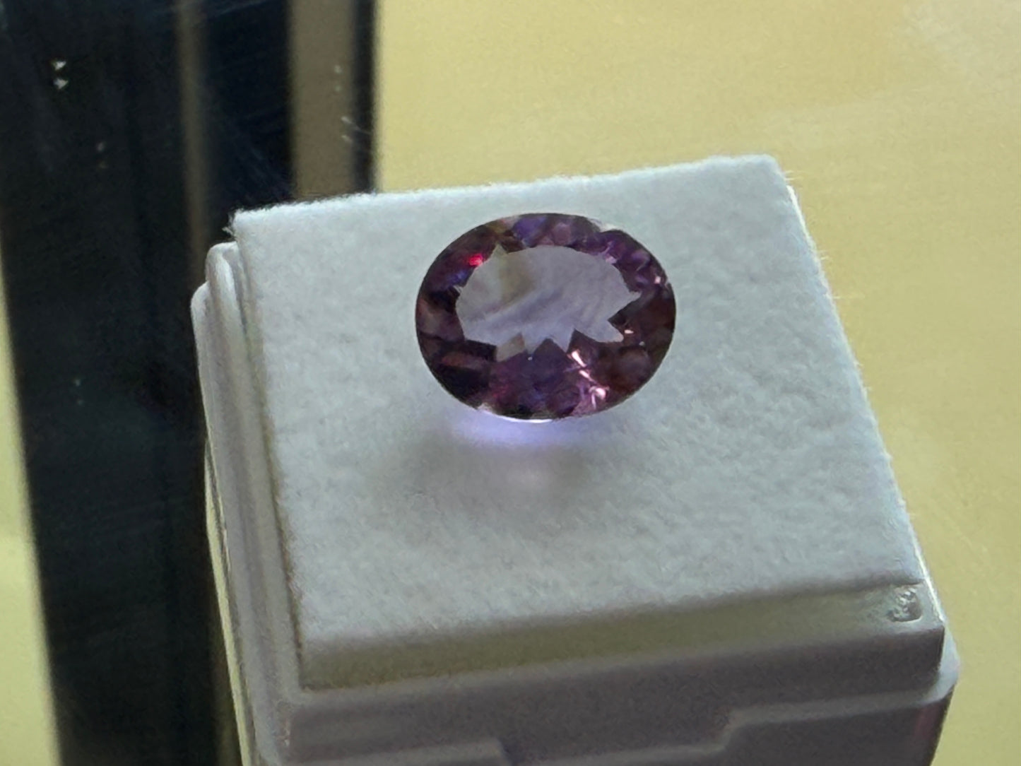 Natural Amethyst 2.85ct Oval Faceted Gemstone • 11x9mm • Purple Quartz