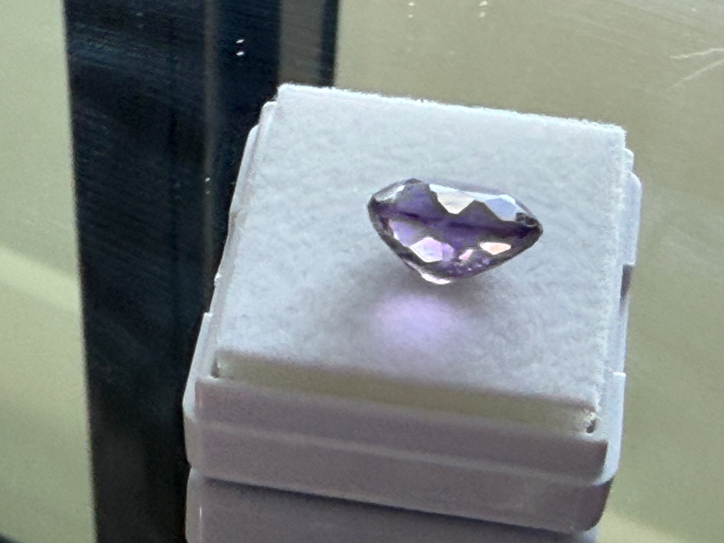 Natural Amethyst 4.10ct Oval Faceted Gemstone • 12x10mm • Purple Quartz