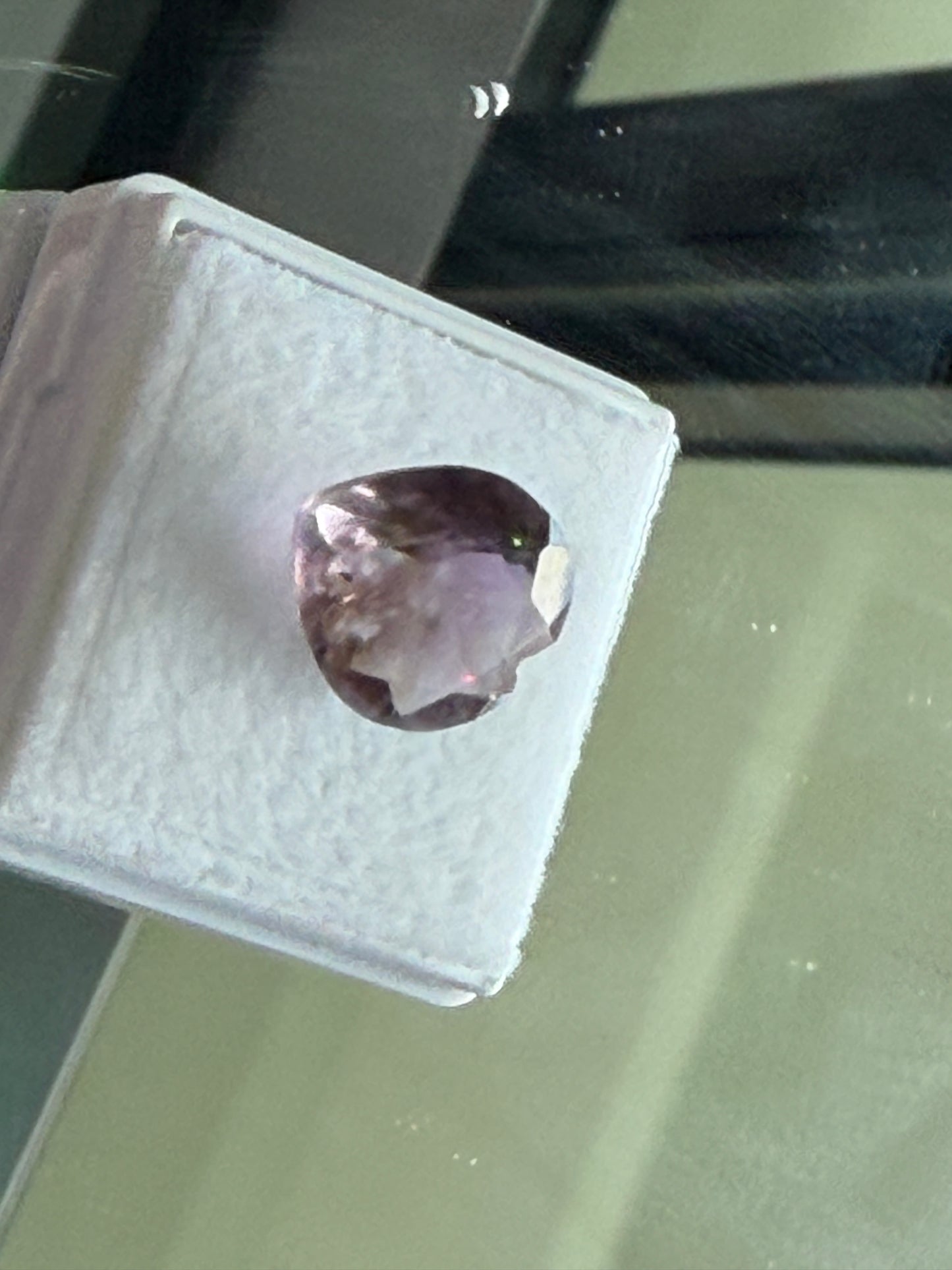 Natural Amethyst – Oval Cut  4.6 Carats | Character-Rich with Natural Inclusions