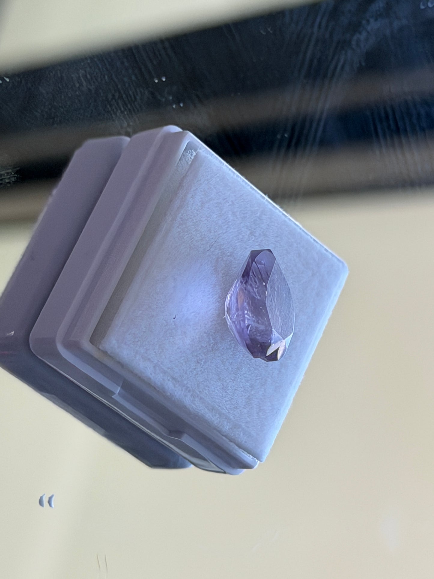 Natural Amethyst 5.20ct • 13mm Heart Cut • Included • Purple Quartz Gemstone