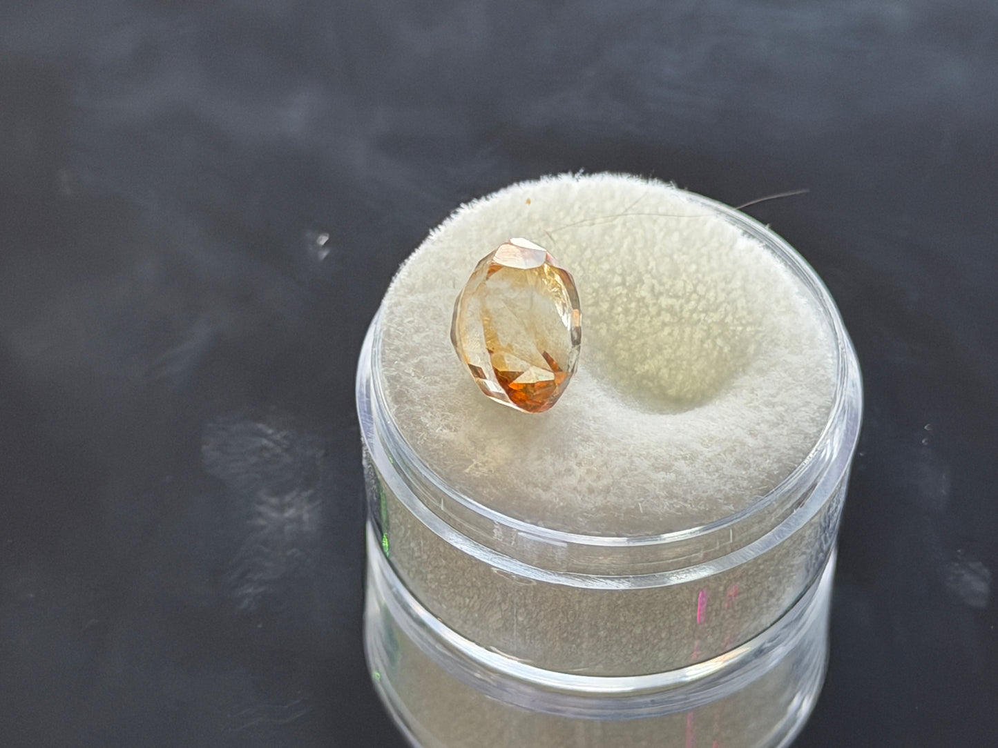 Natural Citrine Gemstone – 4.20 Carats | Oval Cut | Golden Yellow | 10.5 × 9.0 mm