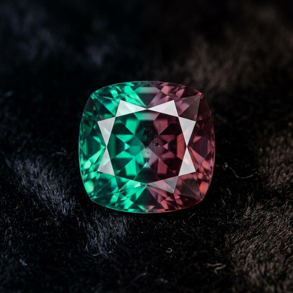 Alexandrite gemstone specimen