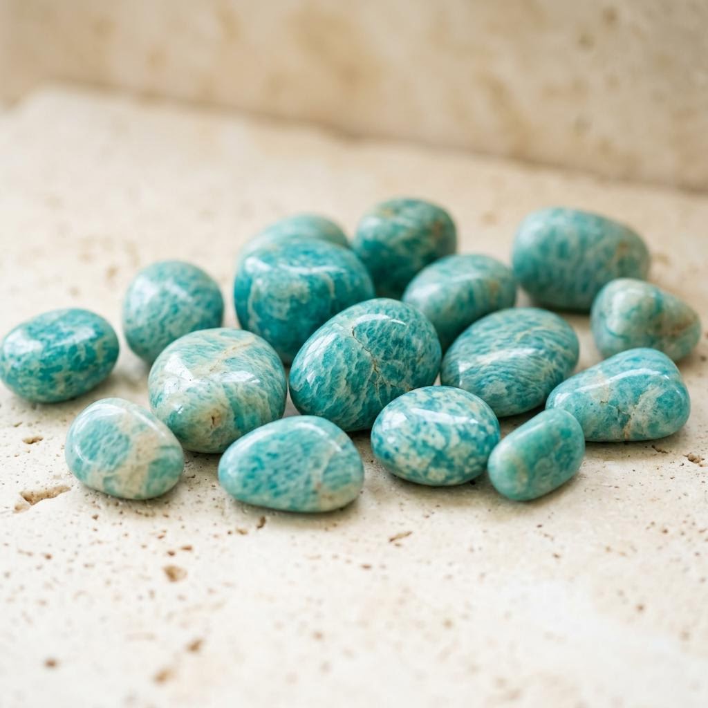 Amazonite gemstone specimen