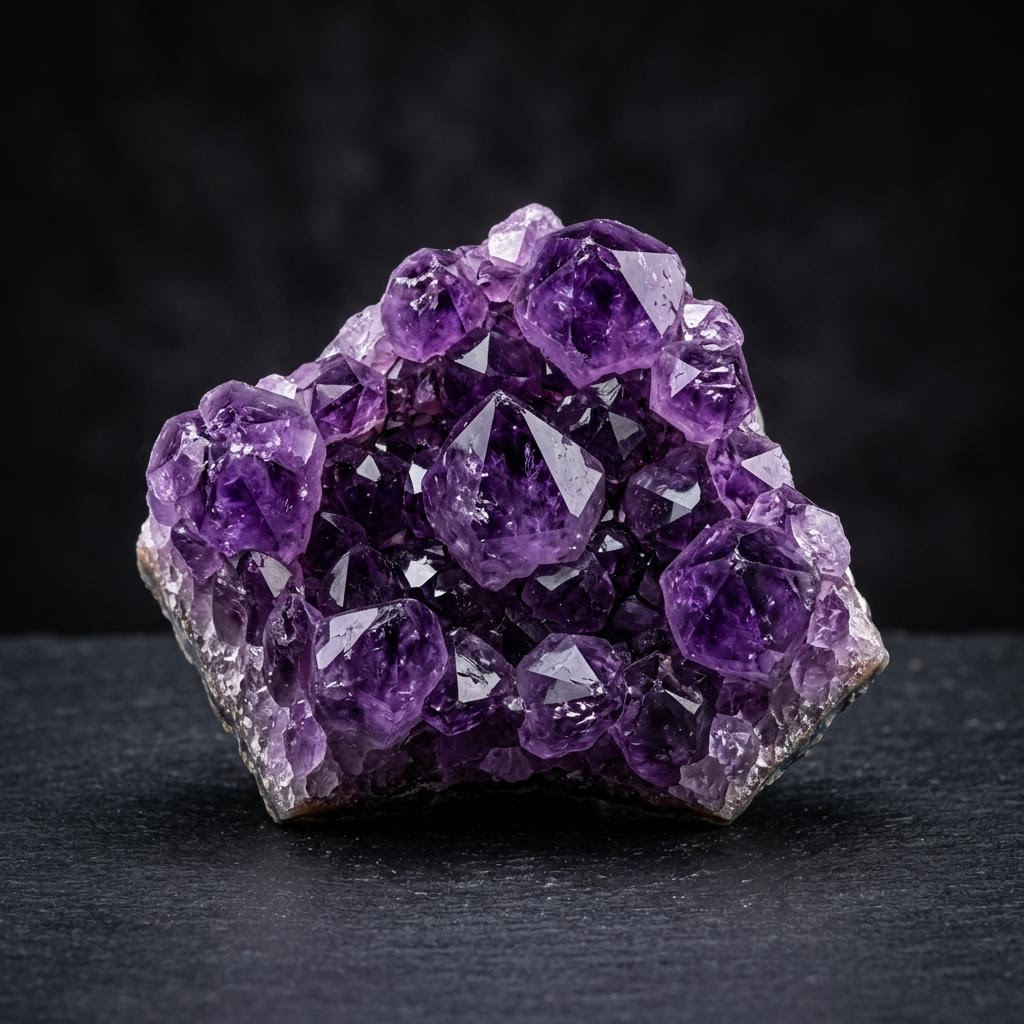 Amethyst gemstone