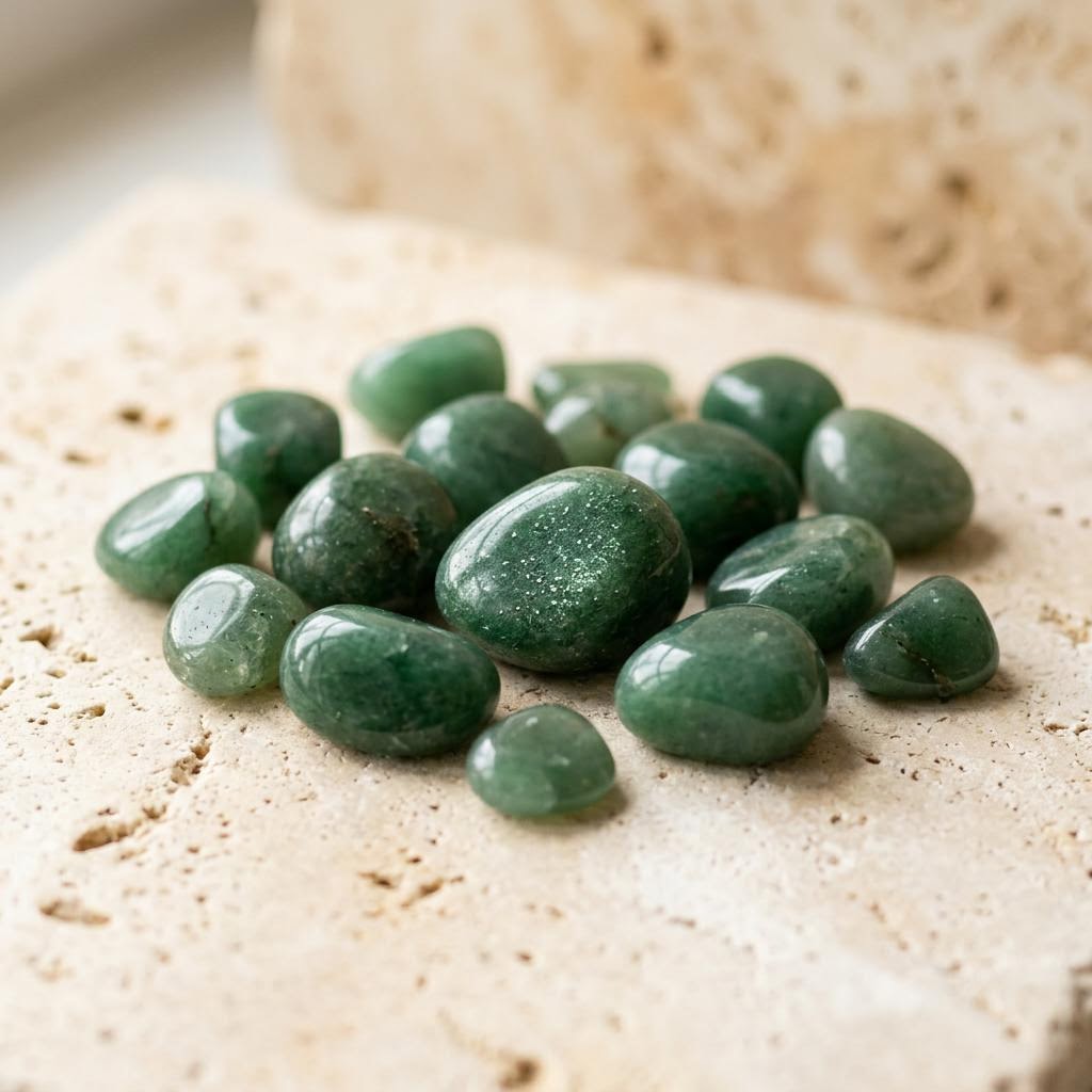 Green Aventurine gemstone specimen