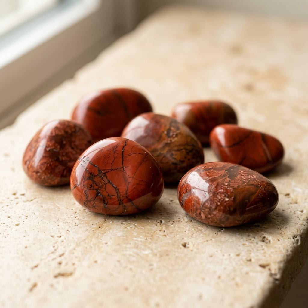 Red Jasper gemstone specimen