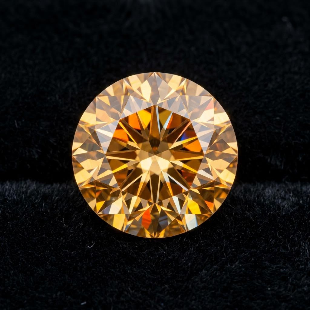 Zircon gemstone specimen